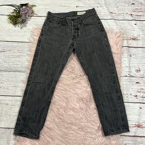 IMOGENE + WILLIE BARTON SLIM SELVAGE RINSE GRAY JEANS | 25